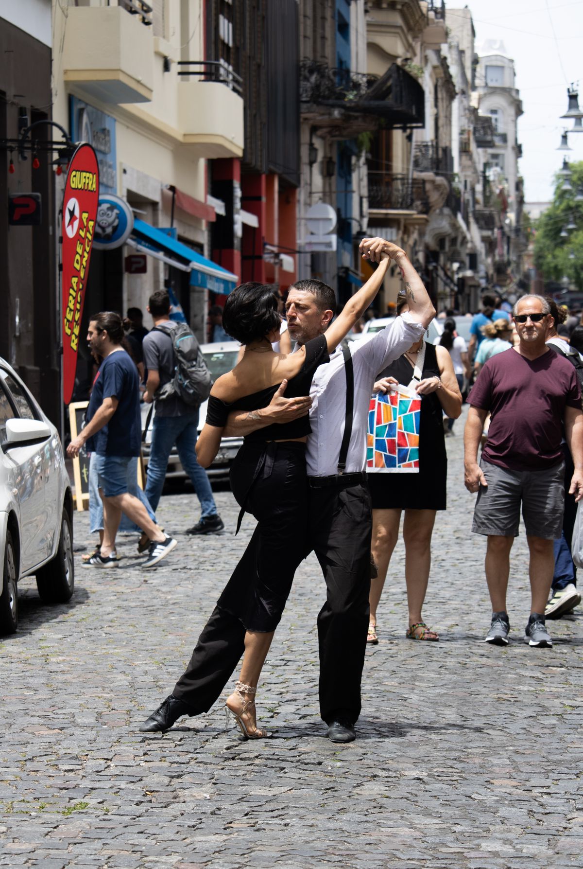Tango in San Telmo, city atmosphere photo